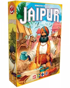 Jaipur till hör kategorin roliga kortspel för 2 och erbjuder ett högt tempo och massa skoj!