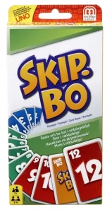 Skip-Bo är ett av de mest populära kortspelen och är lätt och enkelt att lära sig.