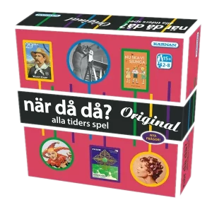 När då då är ett av de bästa sällskapsspelen enligt oss. Det är lätt att förstå och många kan vara med och spela.