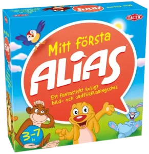 Mitt första alias är bland de bästa barnspelen, det är både lärorikt och mycket roligt att spela.