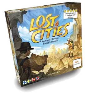 Lost Cities är ett av de bästa brädspelen för två personer enligt oss.