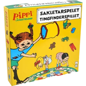 Pippi Långstrump Sakletarspelet populärt och kul barnspel med Astrid Lindgrens folkkära figur.