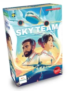 Sky Team är ett riktigt kul brädspel med mycket samarbete och nerv.